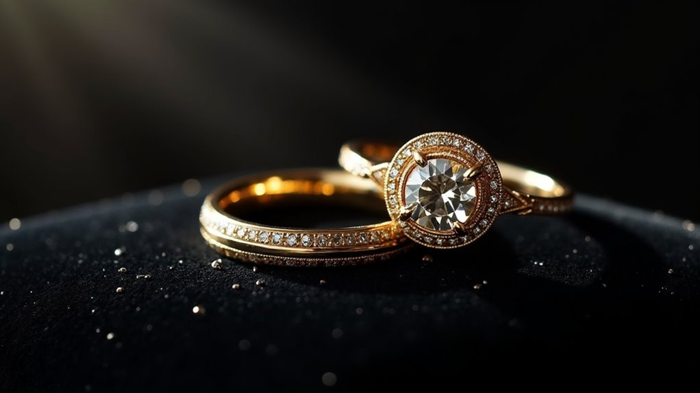 elegant gold ring creations
