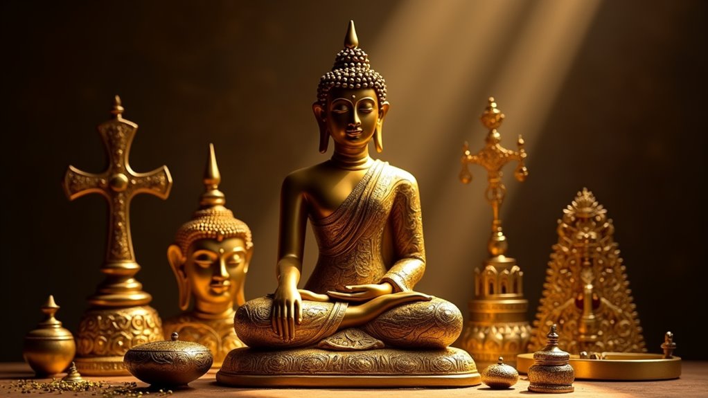 gold in sacred artifacts
