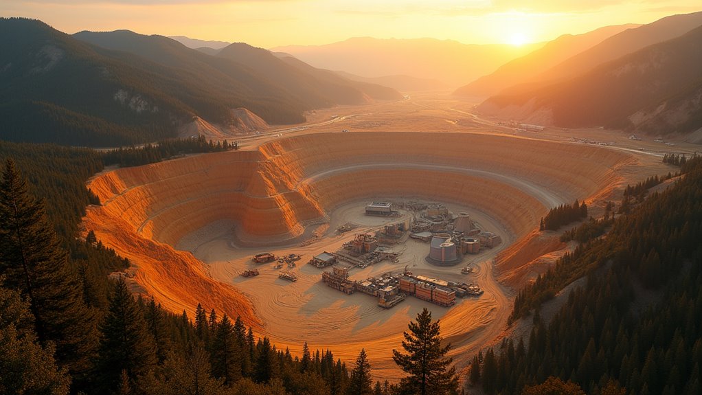 high yield gold mines