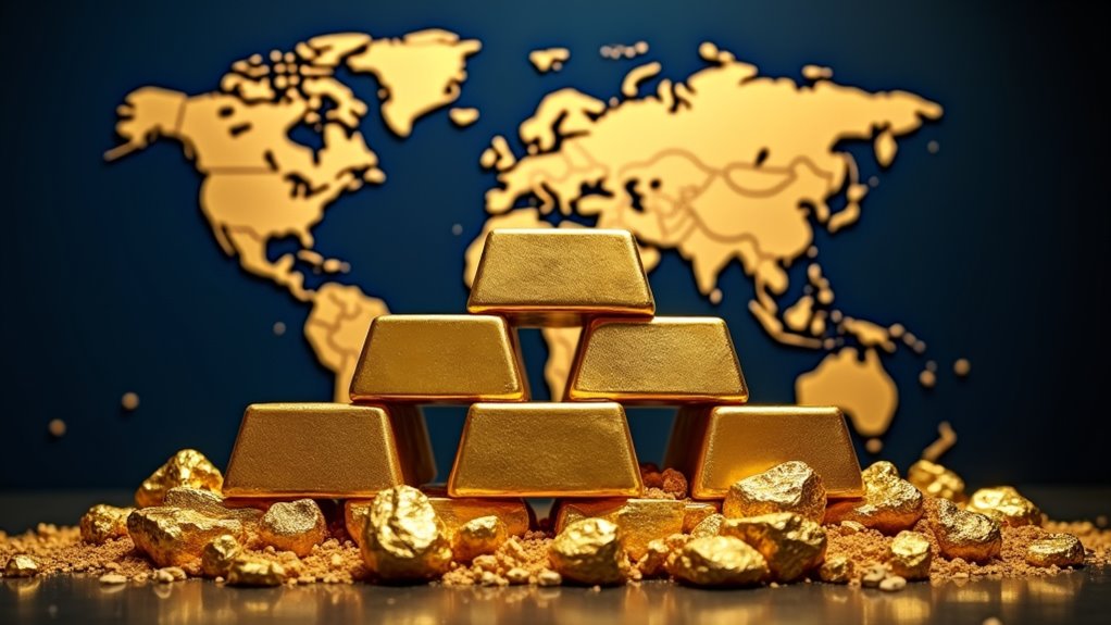 major gold producing nations