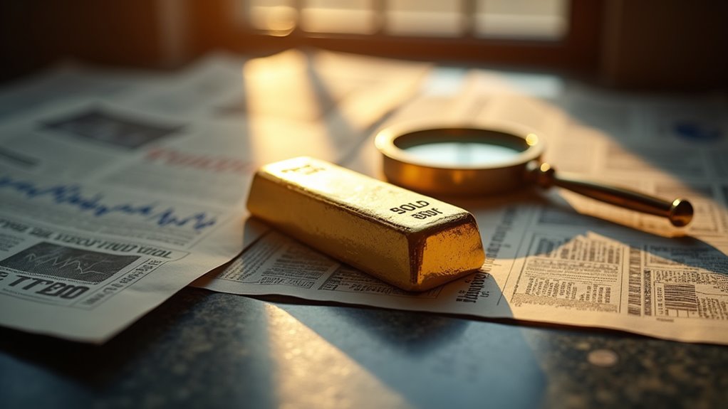 media influence on gold